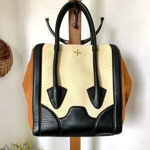 Pour La Victoire Tri Color Large Butler Tote